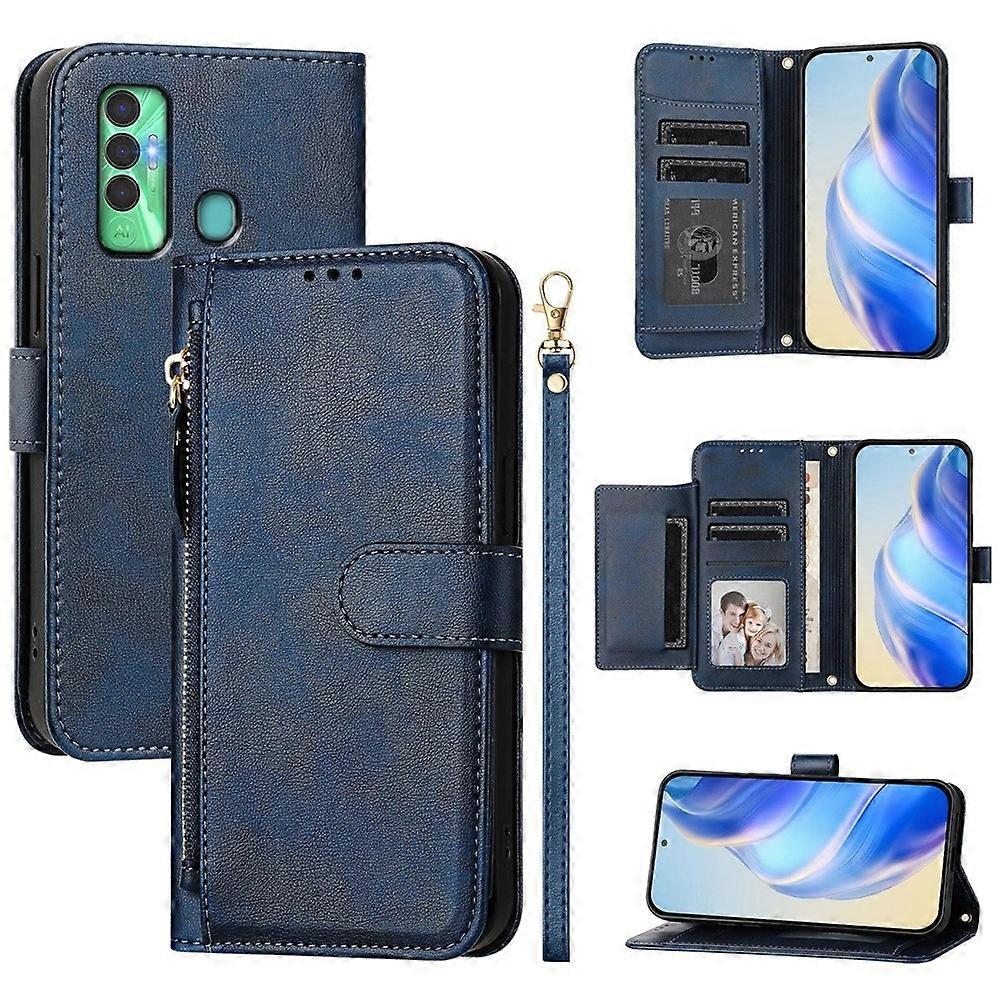 Wallet PU Case For Tecno Spark 7P