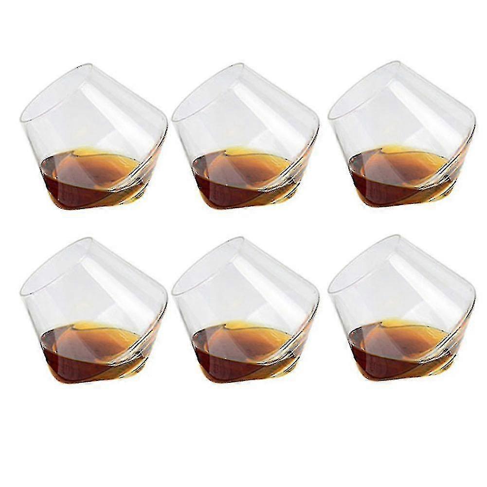 2024年、6 400mlワイングラスウイスキーグラスを飲むタンブラーラムワインカップグラスのパック