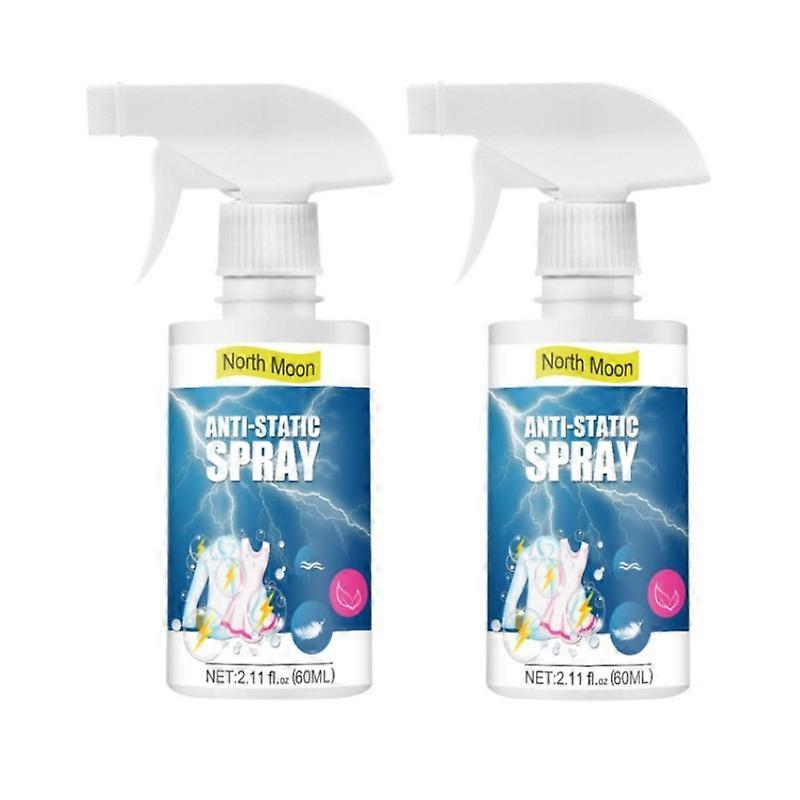 2Pcs Inspired Plasma TV Screen Cleaner and Anti-Static, 60ML