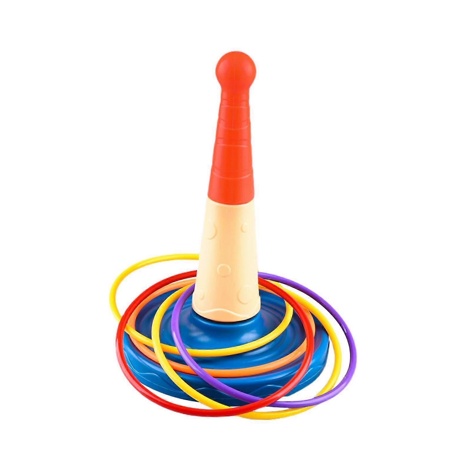 Toss Game Set Easy Assembly Stable Base Ferrule Game for Boys Indoor Outdoor