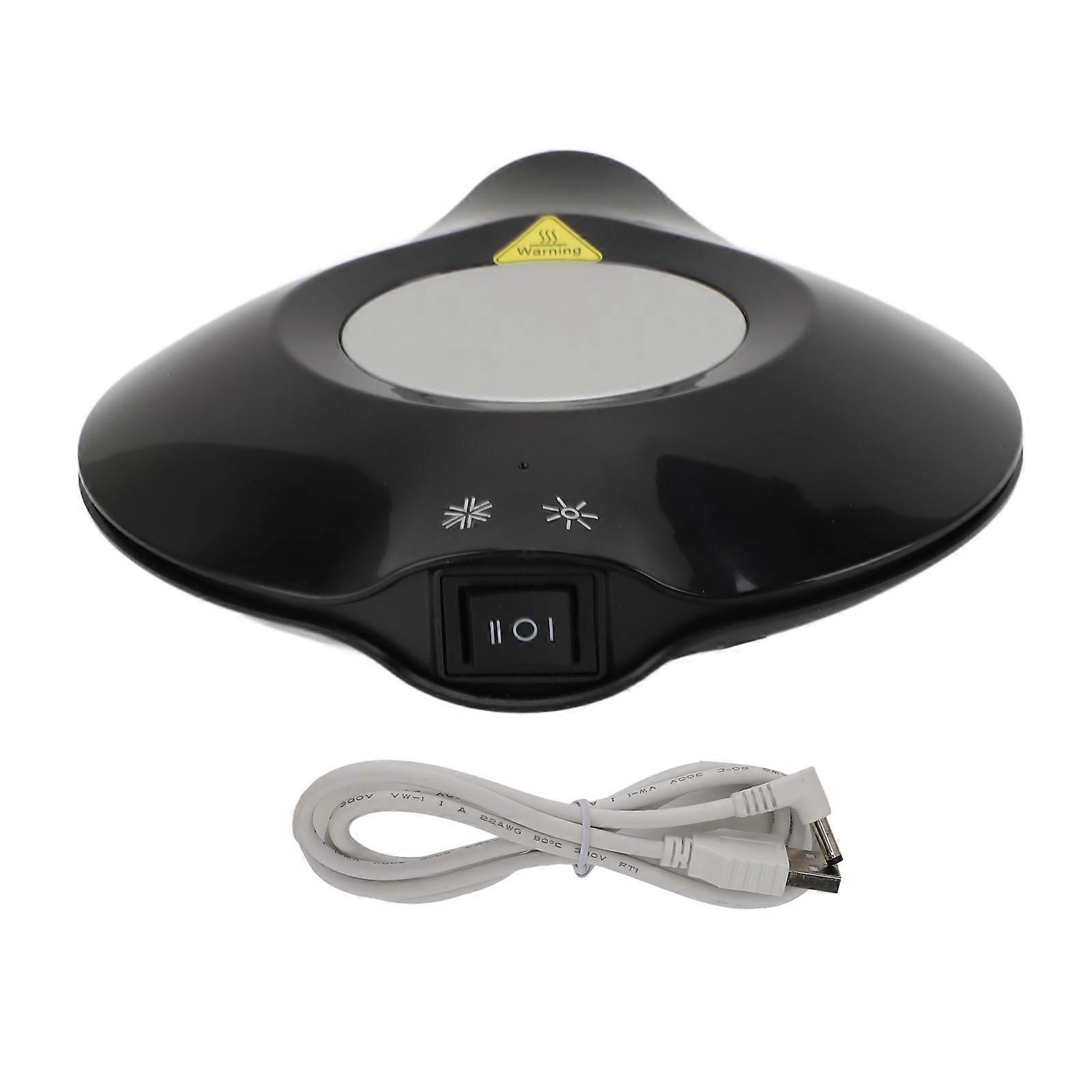 Refroidisseur de chauffe-tasse à café 5V9V 2A 10W18W Interface USB Froid Tiède Double Usage Arrêt automatique Chauffe-tasse portable pour café boisson lait thé (YMCAT)