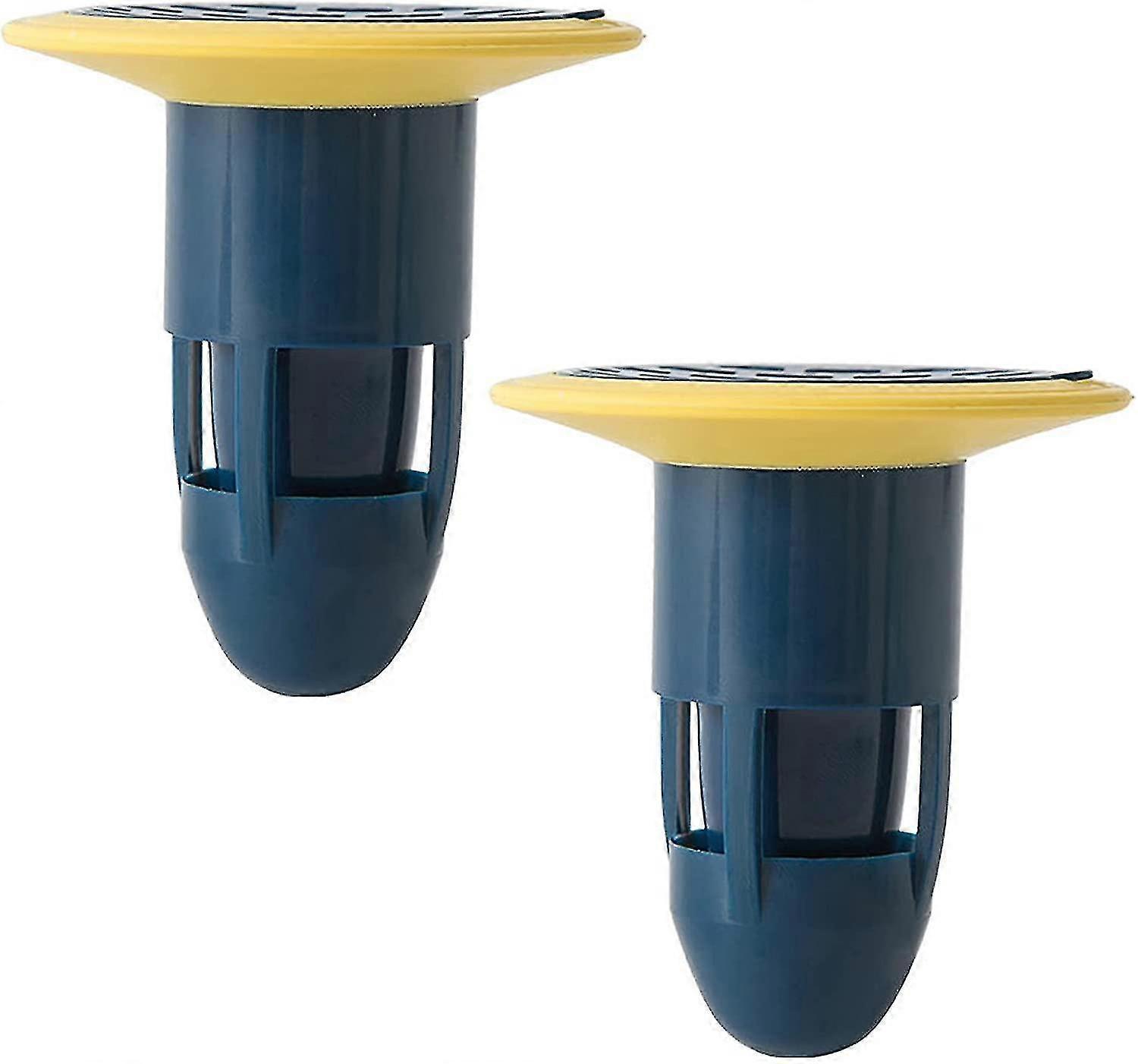 2pcs Shower Floor Drain Backflow Preventer Valve Sewer Core,blue_s