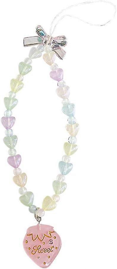 سلسلة الهاتف الخليوي البوهيمية المضادة للخسر الهاتف الخليوي الحبل حزام الخرز اليد حزام المعصم الخرز الملونة الحب الهاتف الخليوي سحر الهاتف الخليوي قلادة الهاتف الخليوي فون