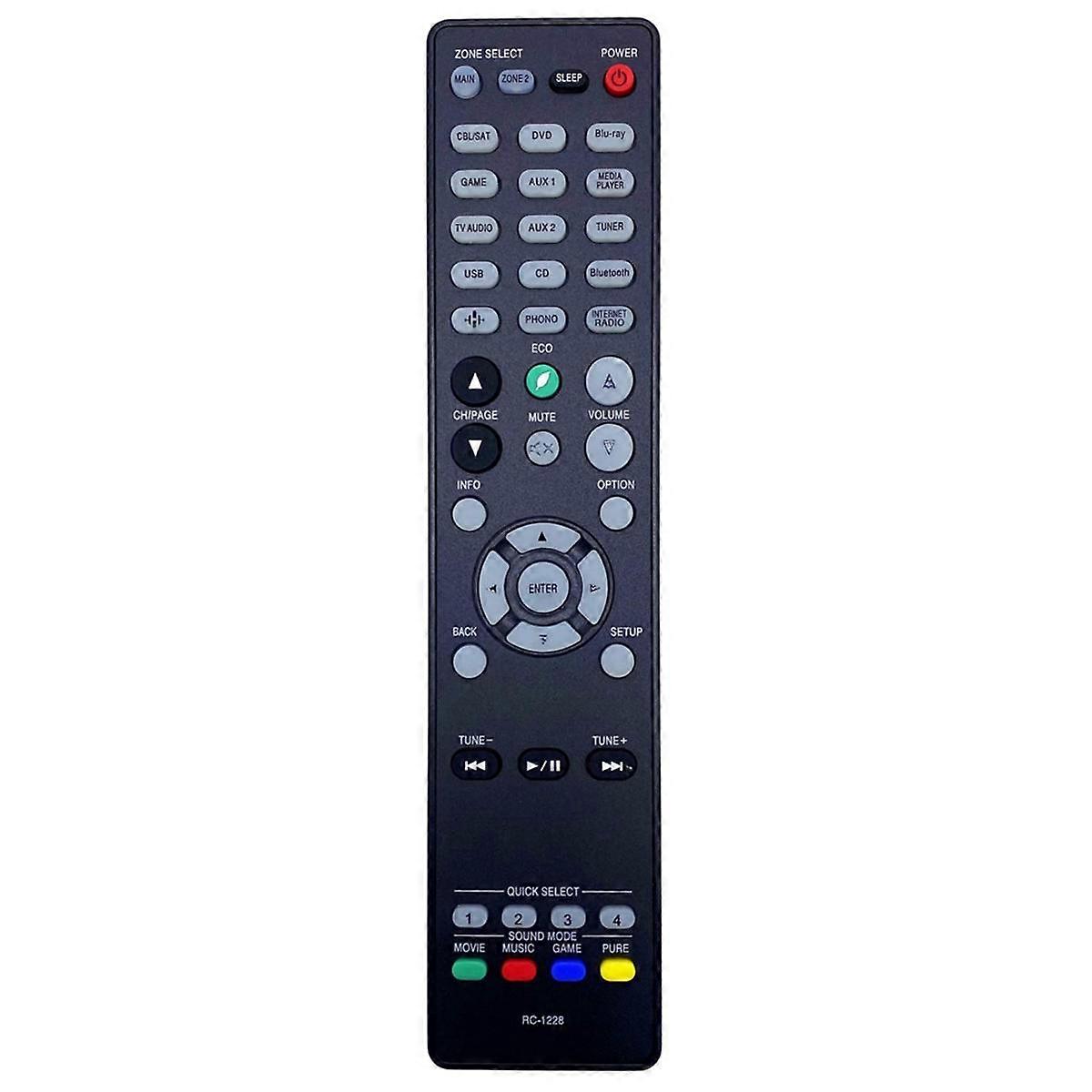 RC-1239 Fernbedienung für AV-Receiver AVR-X3700H AVR-X2700H AVR-S960H AVRX3700H AVRX2700H AVRS960H