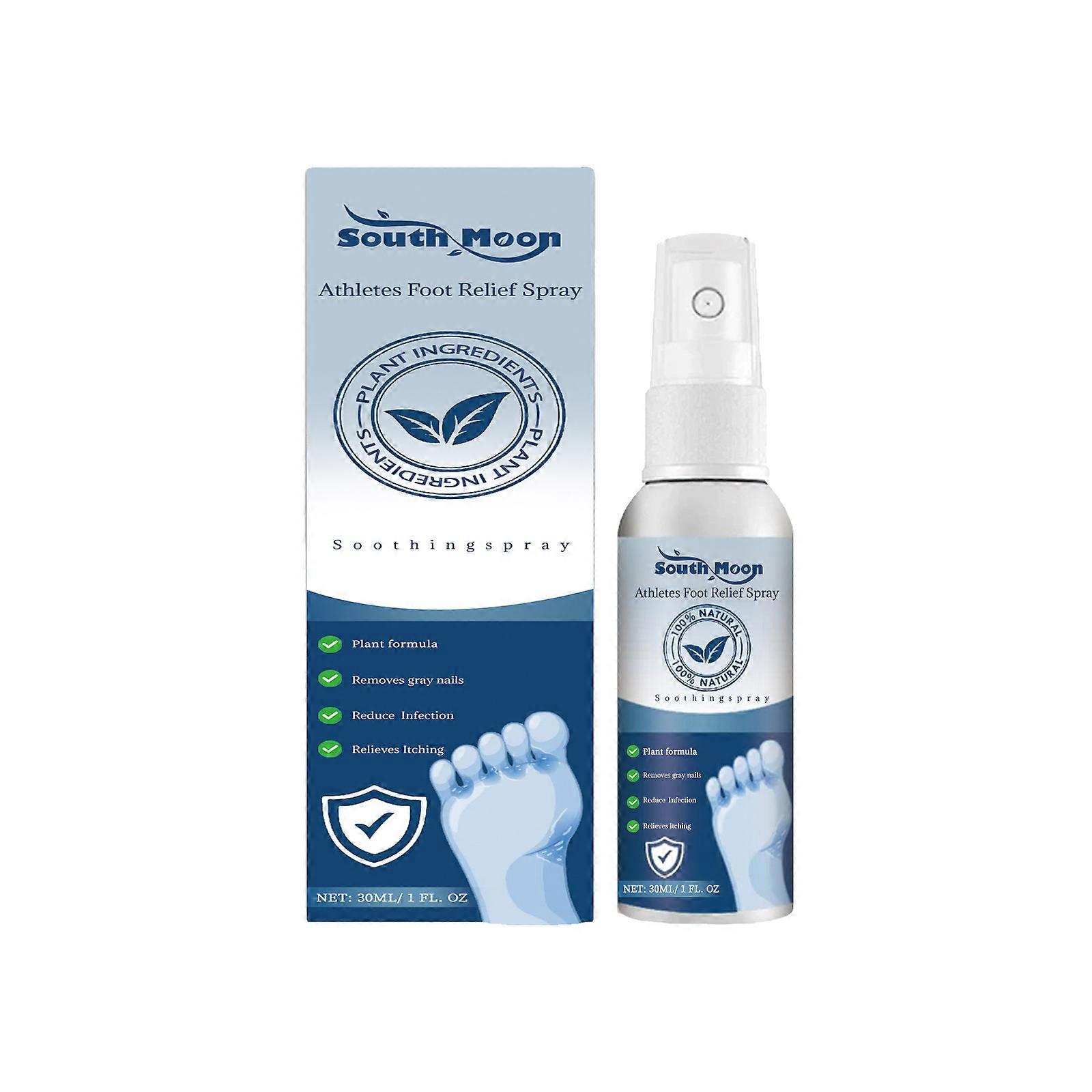 foot spray relieves sweaty, itchy, peeling, onychomycosis and foot odor, moisturizing and refreshing care 30ml