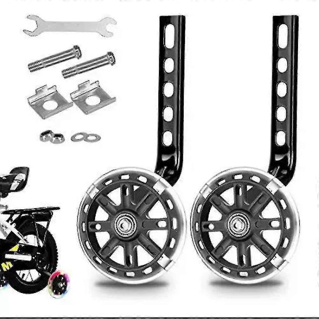 A P Of #39;s Ycle Riding Flash Silent Wheels, Suitable For 12-20 Inch Single Speed Ycles