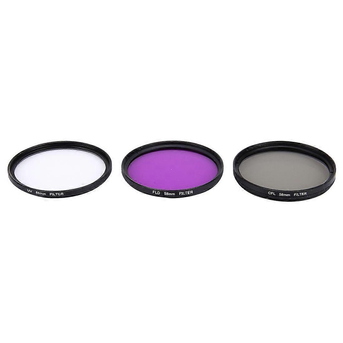 58mm Lens Filter for GoPro & Xiaomi Xiaoyi Yi Sport Action Camera