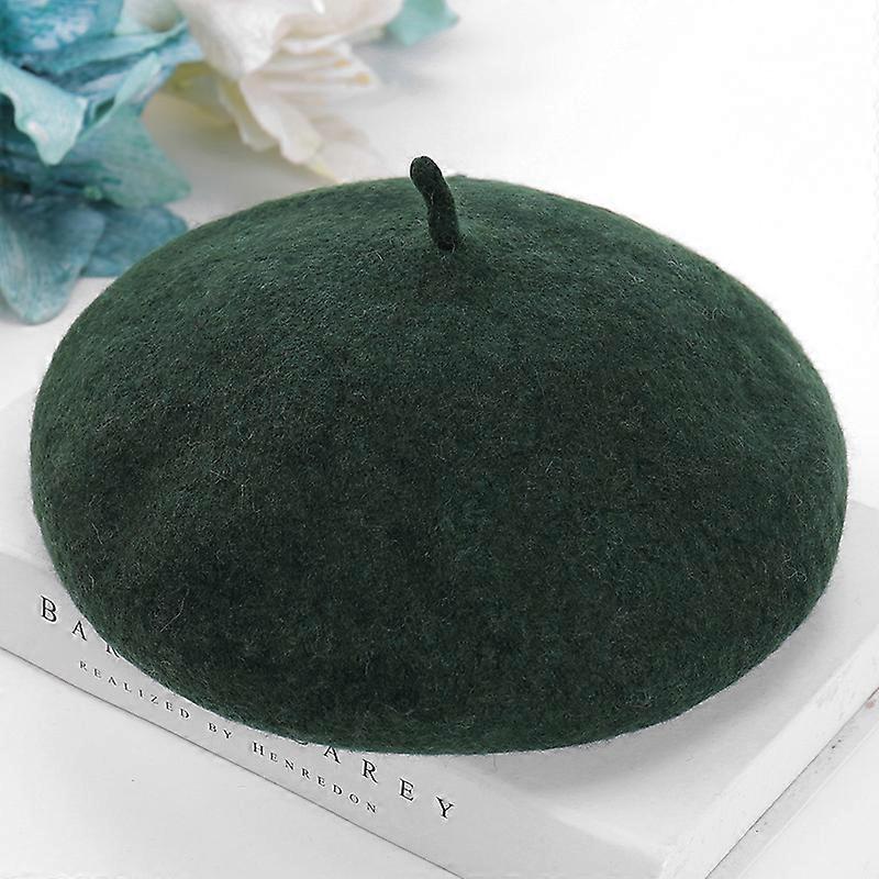 Breathable Wool Beret Hat for Fall Winter Season