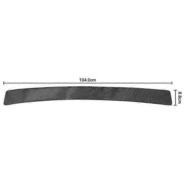 Car Interior Carbon Fiber Car Trunk Rear Bumper Sticker for Ford Focus MK2 MK3 MK4 kuga Escape Fiesta Ecosport Mondeo FusionVehicle Decor Accessory Se
