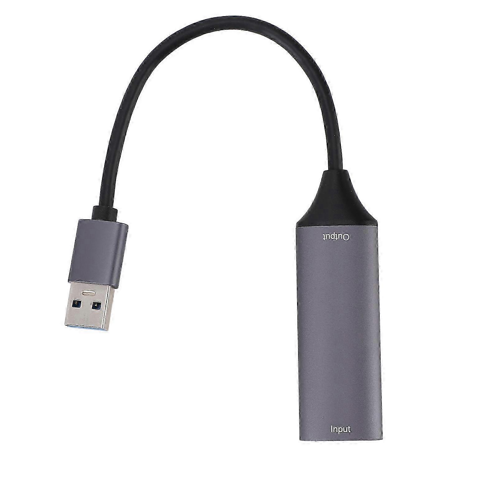 Game Video Capture Card 4K HD Resolution Multimedia Interface Video Grabber Card for OBS USB3.0