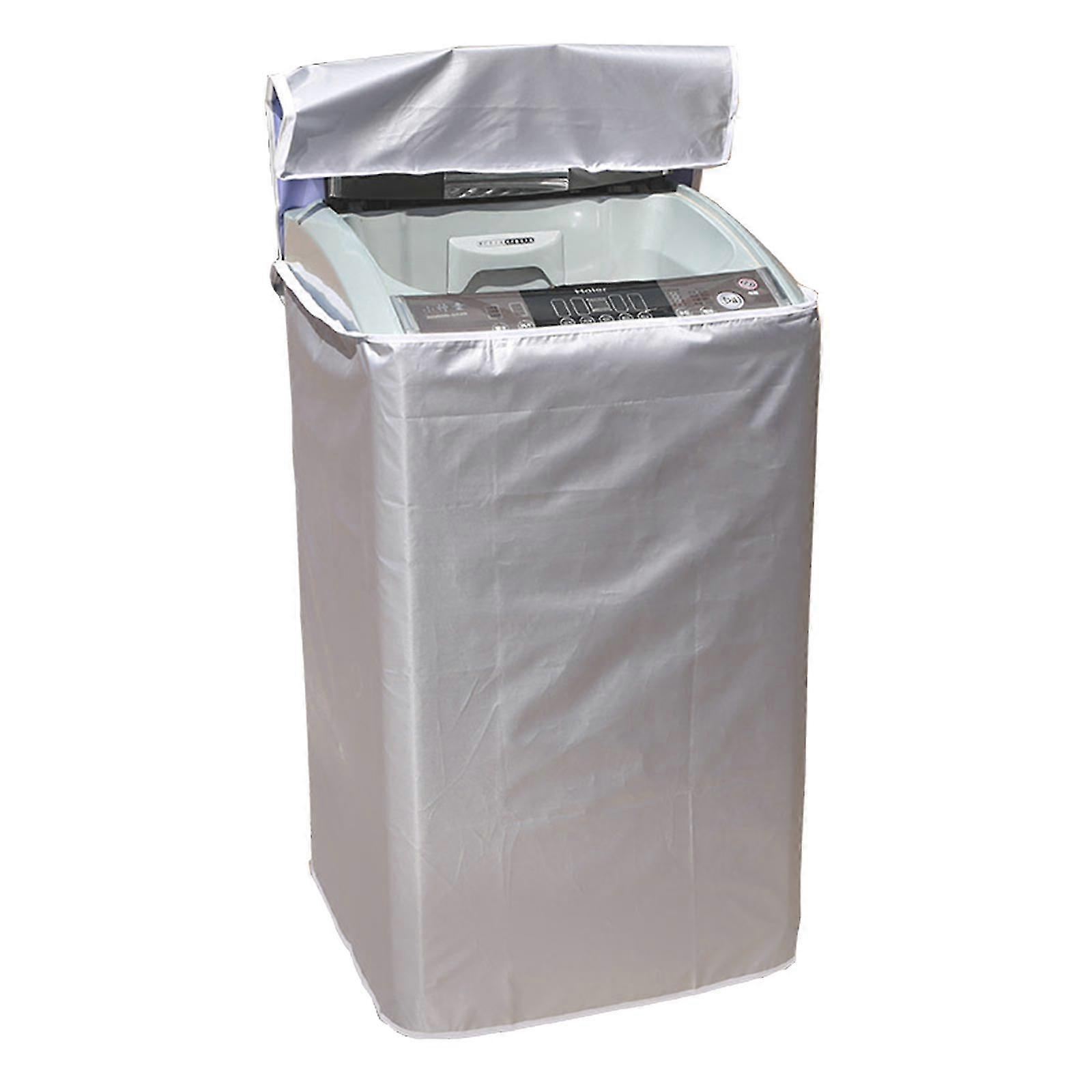Protecteur de couverture imperméable à la poussière pour laveuse sécheuse à chargement par le haut