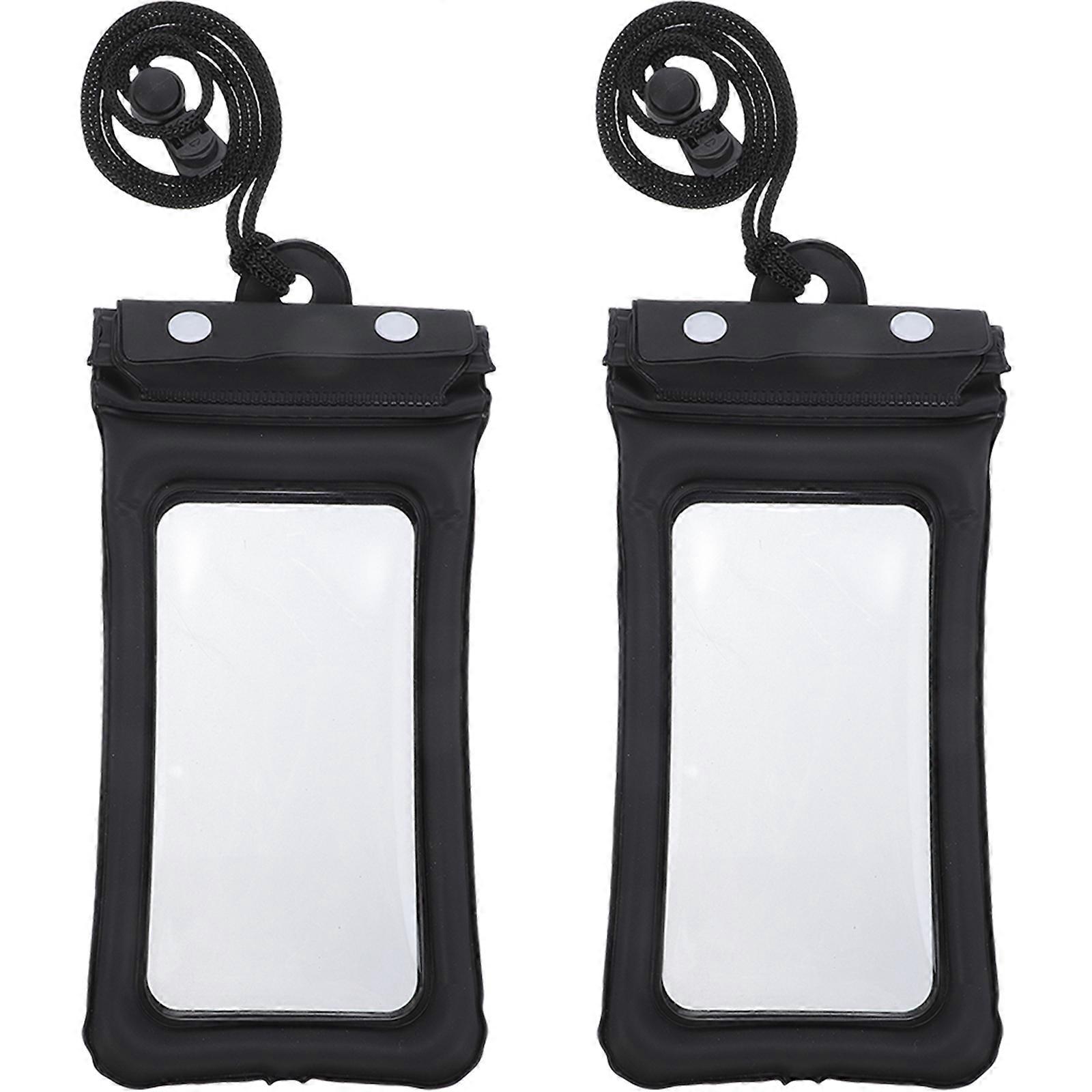 2 Stück Unterwassertasche Handyhülle Schutzhülle für Strandkajak Wassersport