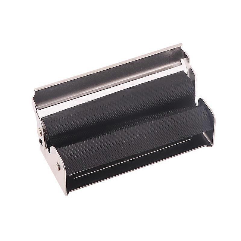 2 Pack Cigarette Rolling Maker 70mm Portable Metal Manual Hand-Rolling Machine