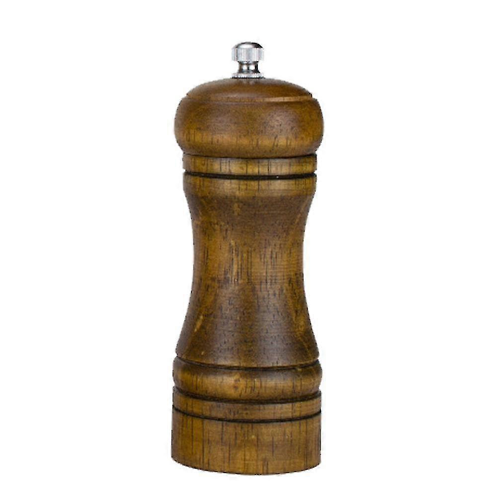 Salt And Pepper Mill Solid Wood Pepper Grinder Pepper Shaker With Strong Adjustable Ceramic Grinder