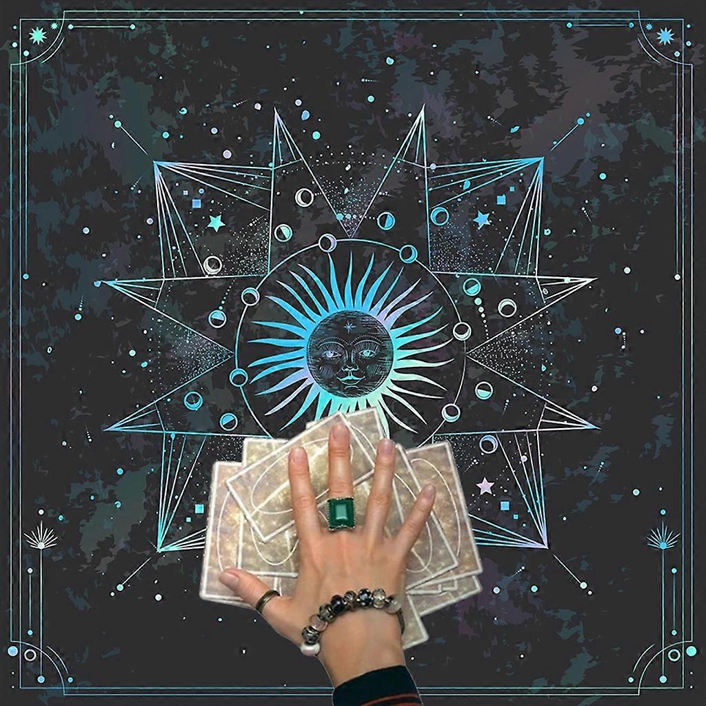 19x19in Pendulum Board Dowsing Table Covers Divinations Board Game Tablecloth