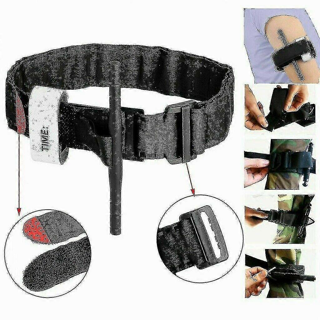 Emergency Tourniquet Outdoor First Aid Tool Stop Bleeding Lifesaving Bandage