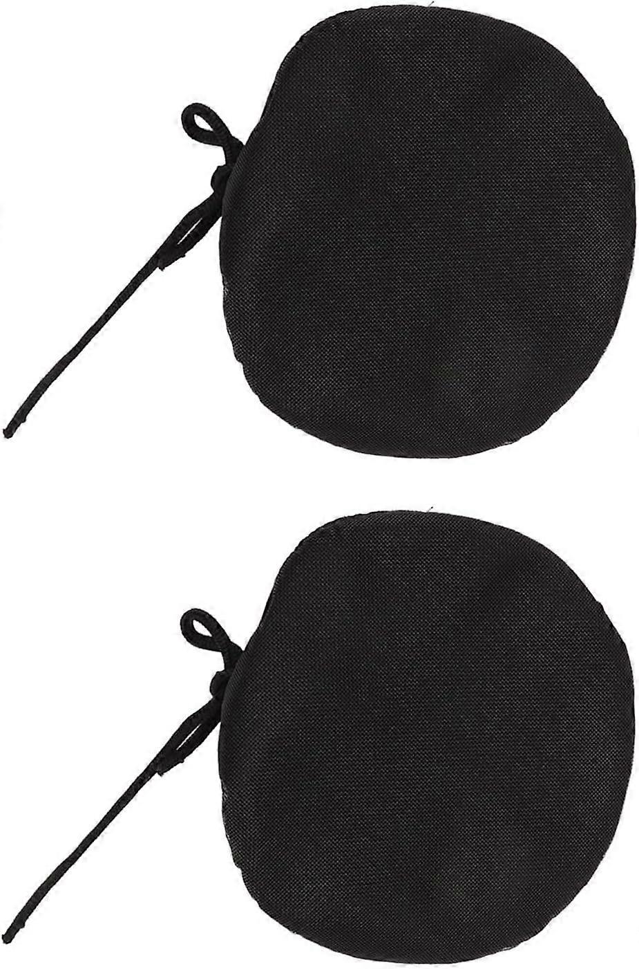 Grow Tents Valve Cover, 2 Pcs Elastic Belt Design Flame Retardant Firmly Fixed Filter Cotton Valve Filter Mesh Cover for Ventilation (4 Inches)