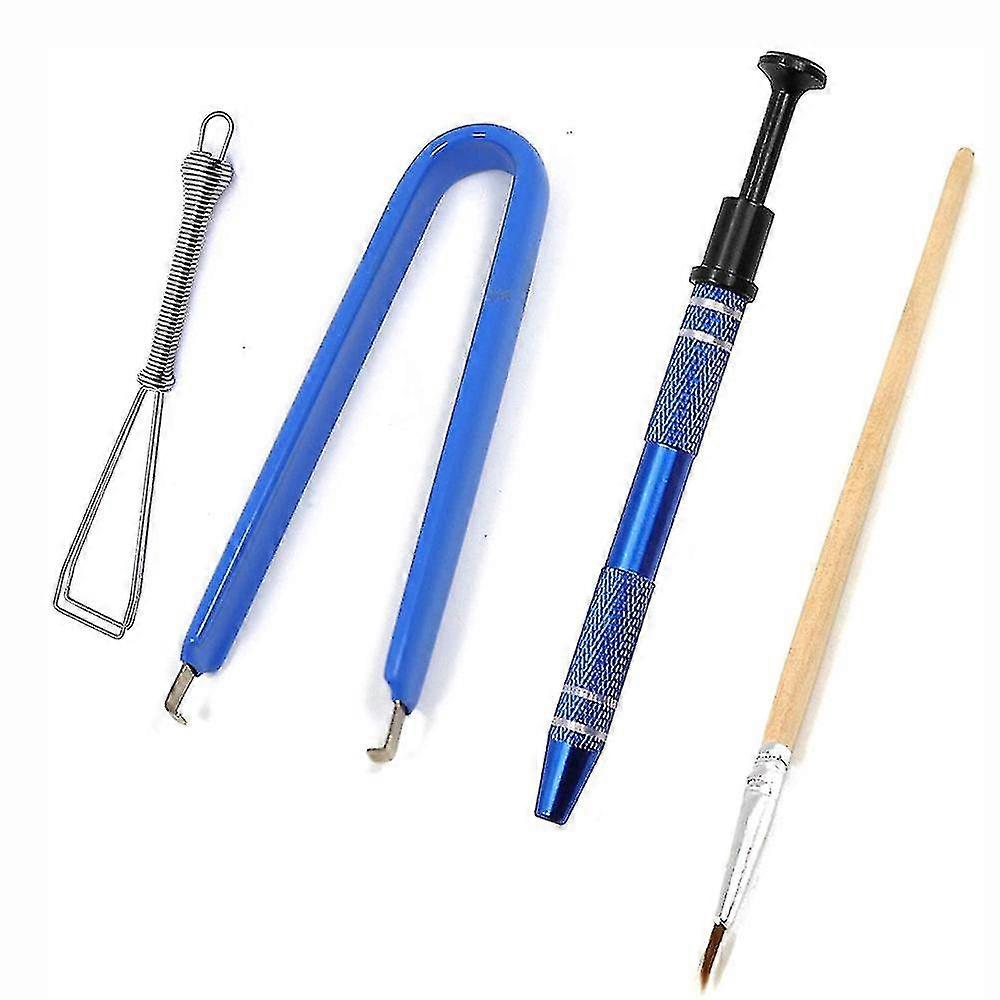 4pc Switch Puller Lube Keyboard Cleaner Clean Kits Compatible With Keyboard