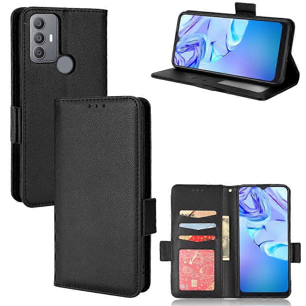 Case for TCL 30SE Leather Flip Cover Card Slots Magnetic Closure Wallet Compatible with TCL 30SE Case