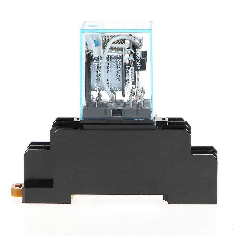 8 针 MY2NJ 继电器 24 V DC 小型继电器 5A DPDT 线圈,带底座插座