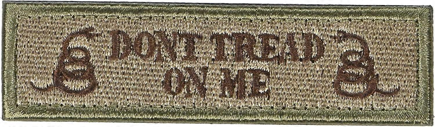 Don't Tread On Me Tactical Morale Patch - Multitan by
