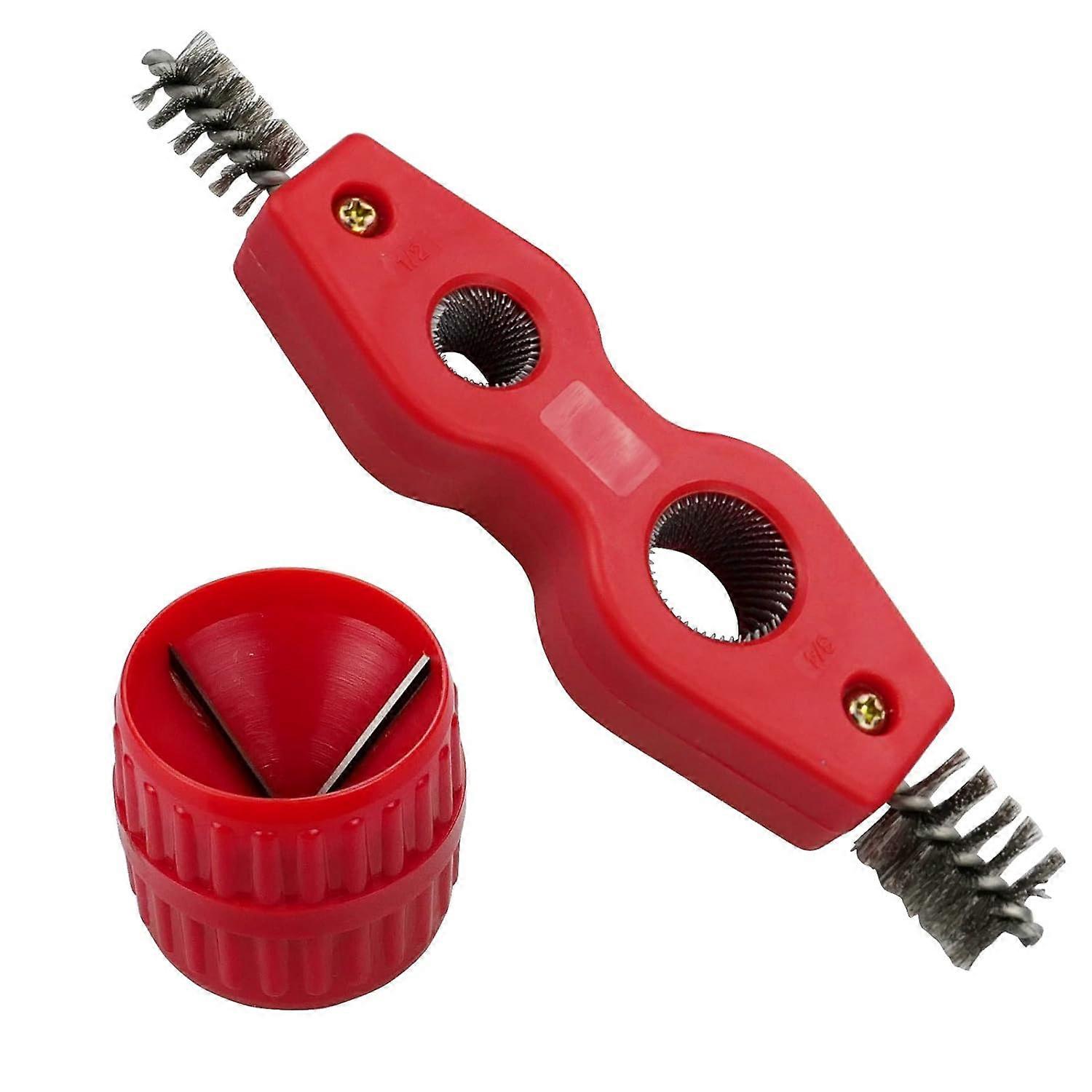 Universal Pipe Deburrer Deburring rust brush Deburring Tool Indoor and Outdoor Multi-layer Deburring for plumbing installation
