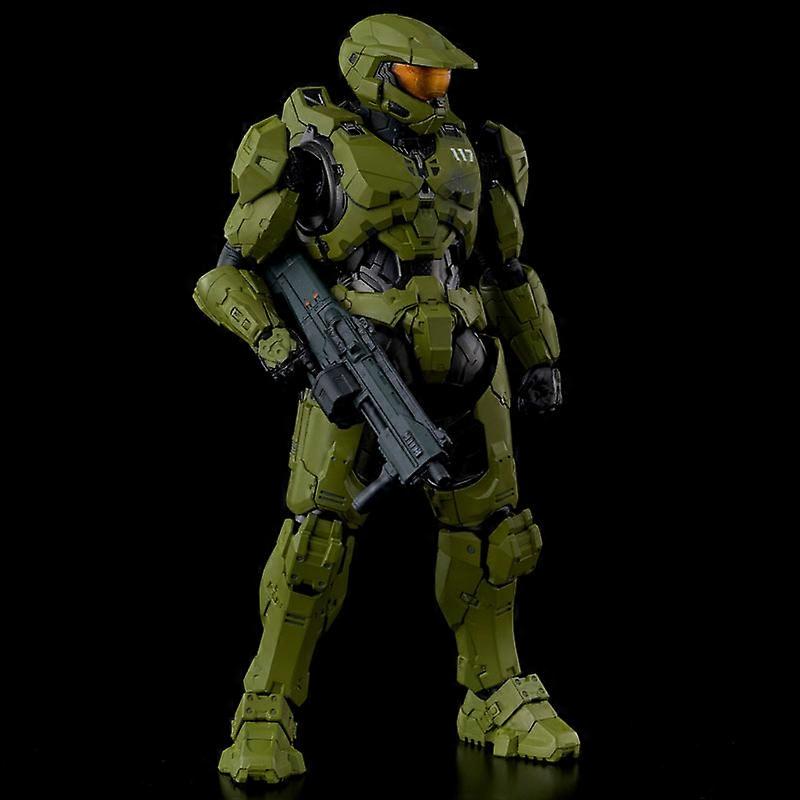 thumbnail image 2 of Mjolnir Mark VI 18cm Halo Infinite Master Chief Figure – New In Box – PVC Collectible 2 of 6
