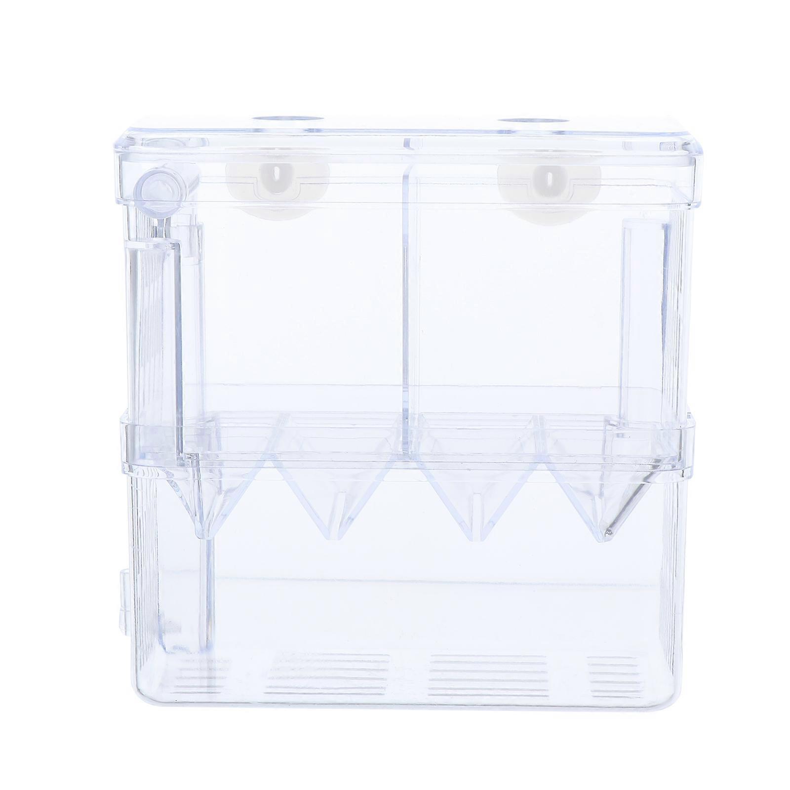 Breeding Tank Transparent Aquarium Breeder Box Fish Hatchery Isolation Box