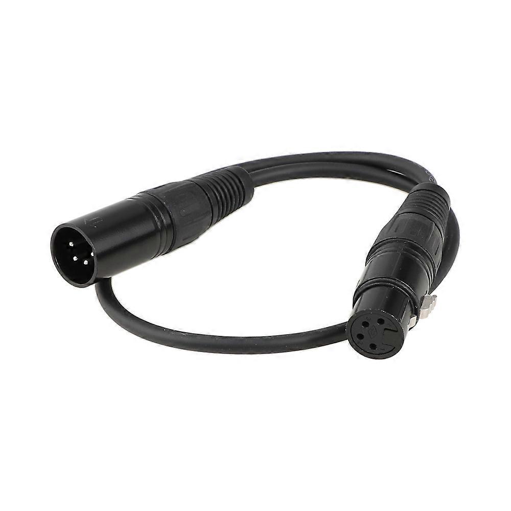 Lanxri 4Pin XLR Male To Female Power Cable