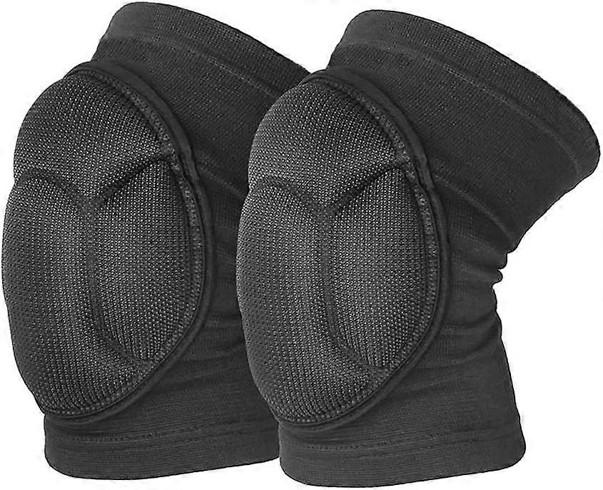 1 Pair Thick Sponge Knee Pads Sleeves Guard Collision Avoidance Sport Protective Kneepad