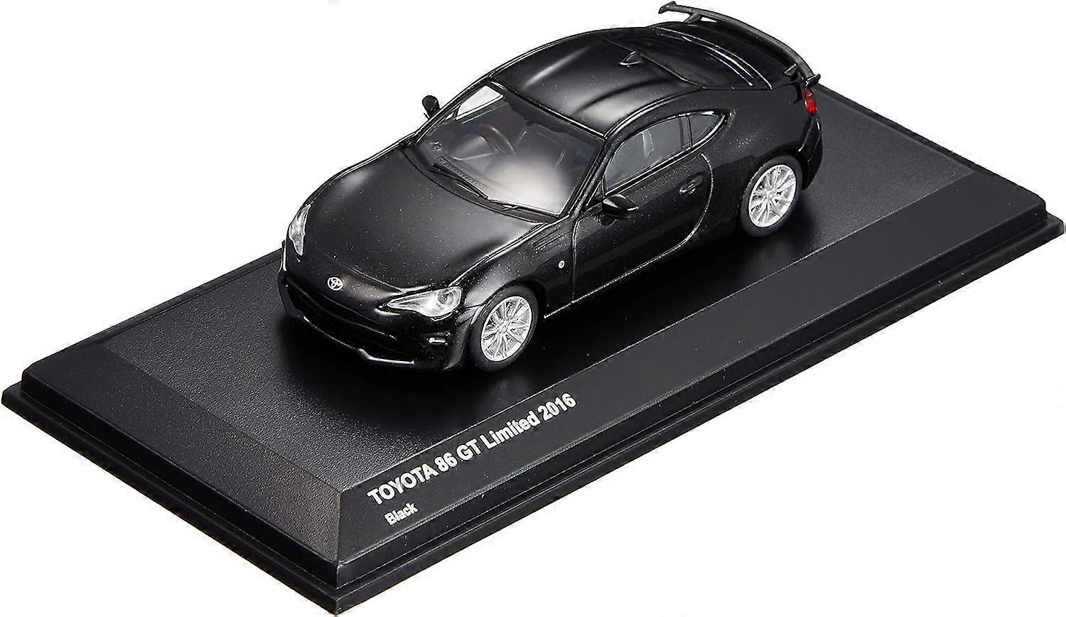 1/64 تويوتا 86 GT ليميتيد 2016 أسود المنتج المكتمل