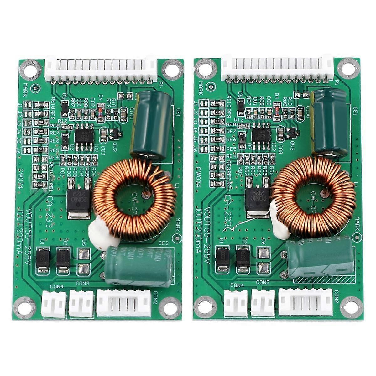 2Pcs CA-233 LCD TV Backlight Constant Current Boost Board Universal LED TV Inverter Board for 32-65