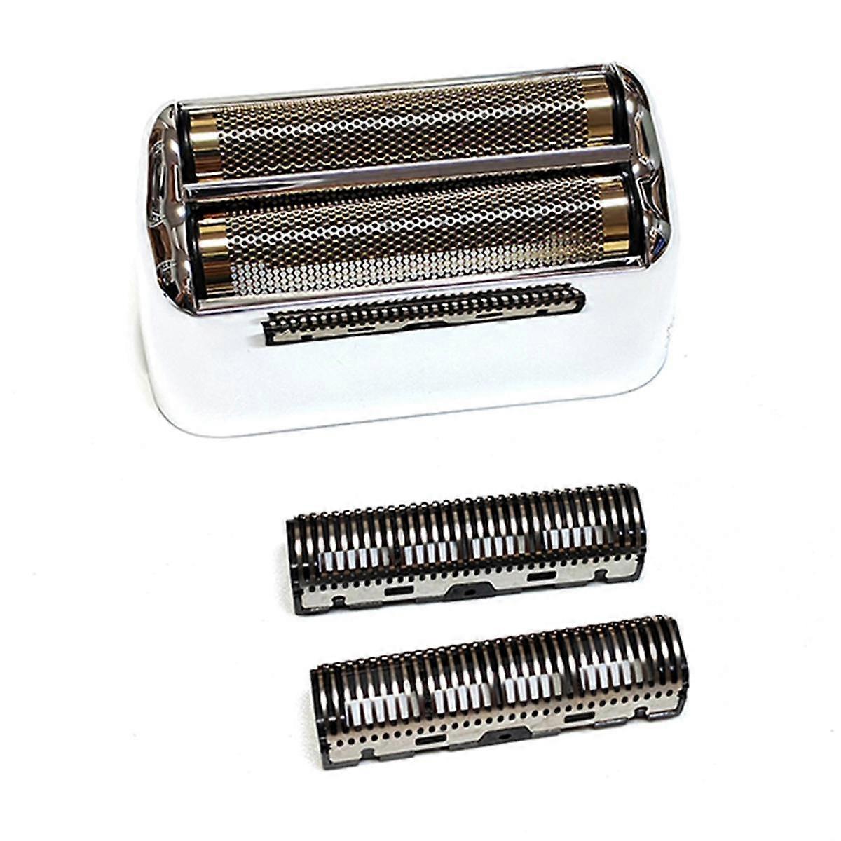 Replacement Shaver Foil Double Foil for FXRF2G Men'S Trimmer Blade Net Silver