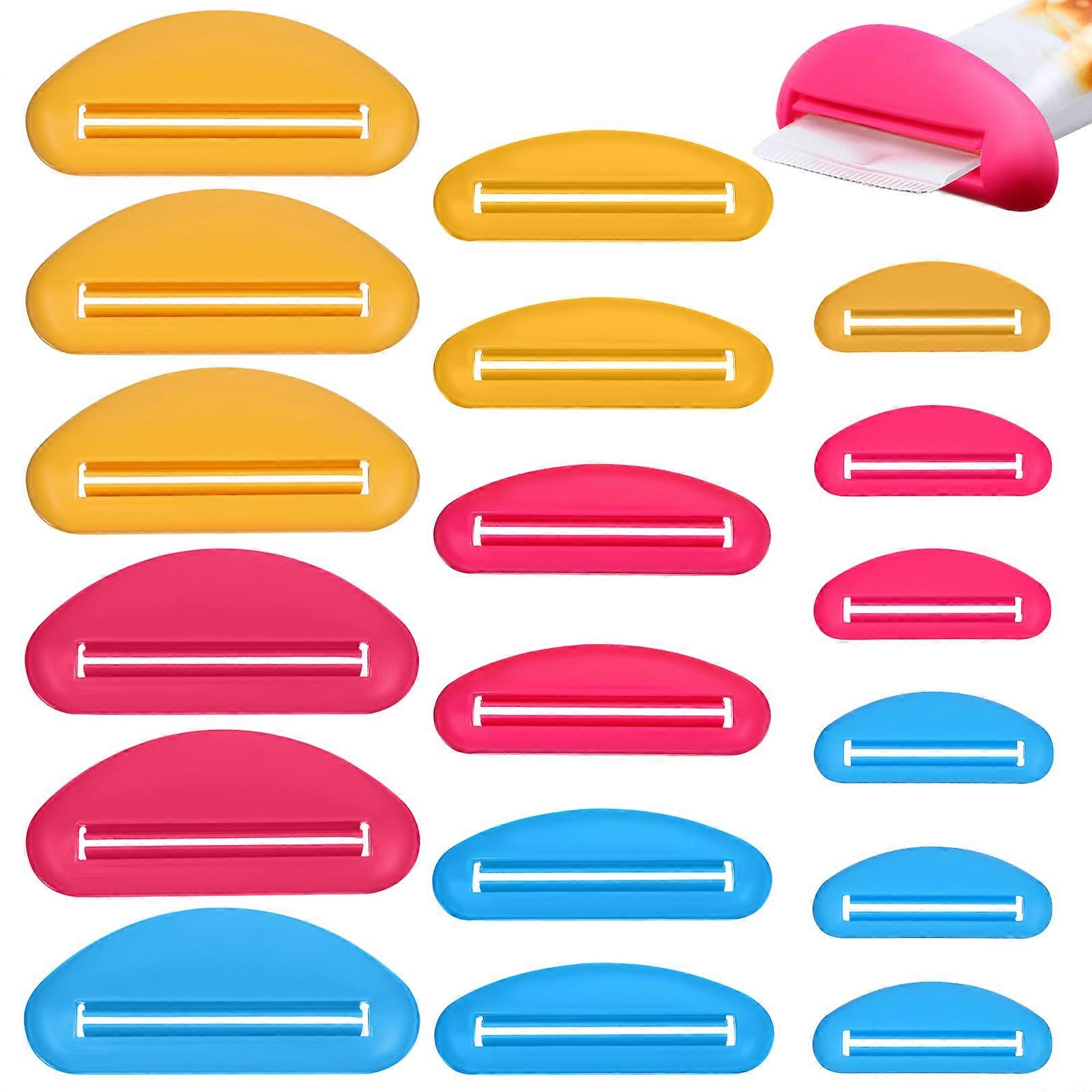 18Pcs Toothpaste Tube Pigment Tube Toothpaste Squeezing Tools