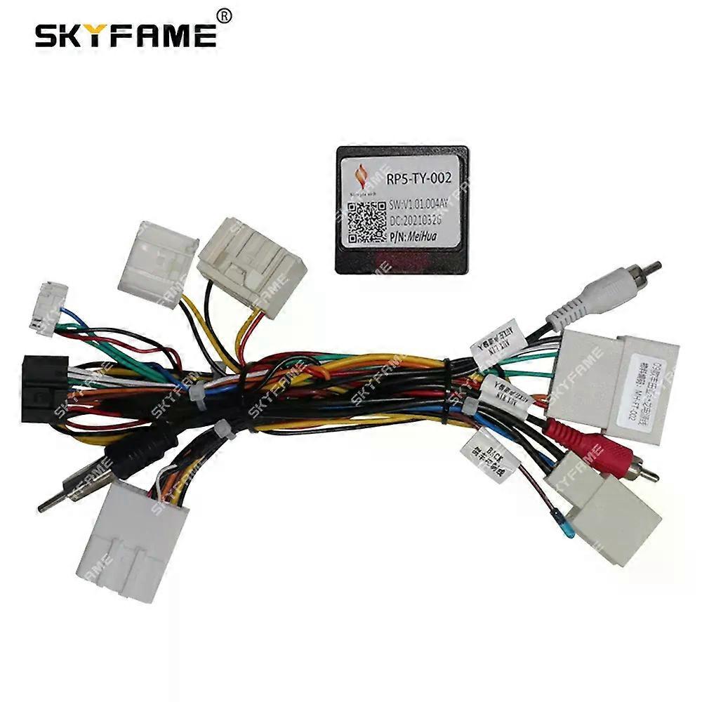 Applies to Car 16pin Wiring Harness Adapter Canbus Box Decoder For Toyota Avalon Sequoia Camry Prado TY-SS-01 RP5-TY-002
