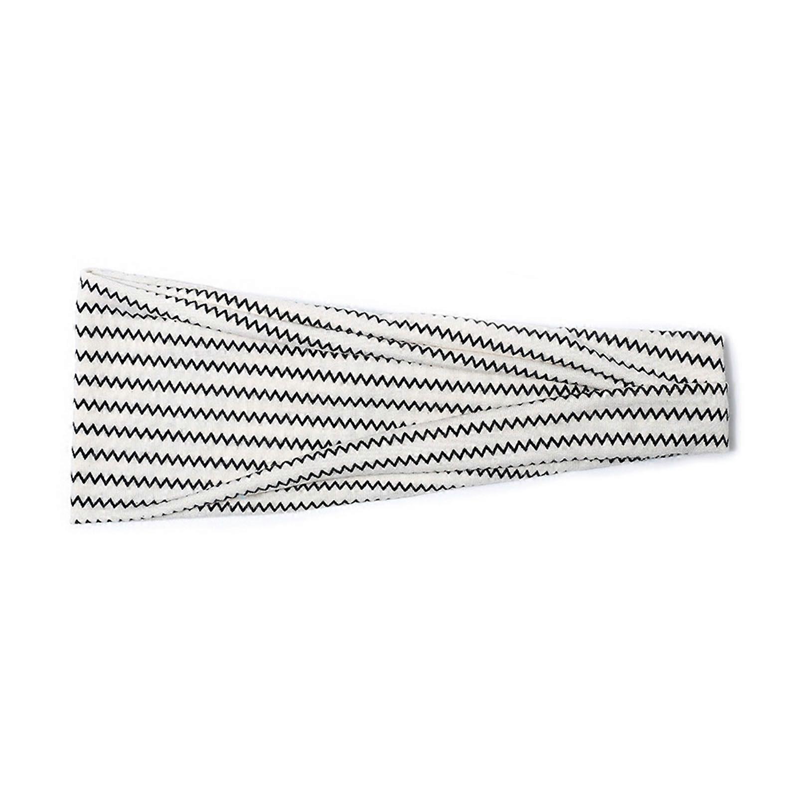 Bohemian Hair Band Boho Style Retro Pattern Wide Headband High Elasticity Sweat Absorbing Printed Design Headband