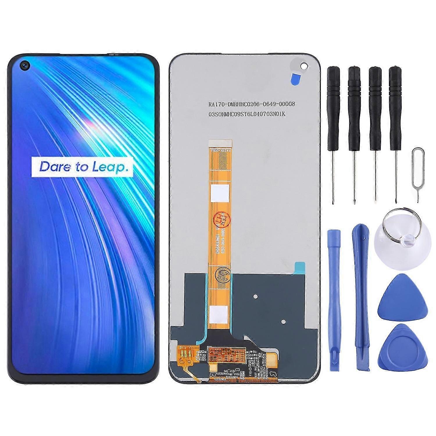 2026 TFT LCD Screen for OPPO Realme 6 with Digitizer Full Assembly