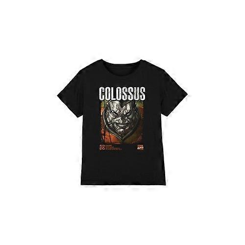 Marvel Childrens/Kids X-Men Colossus Infographic T-Shirt