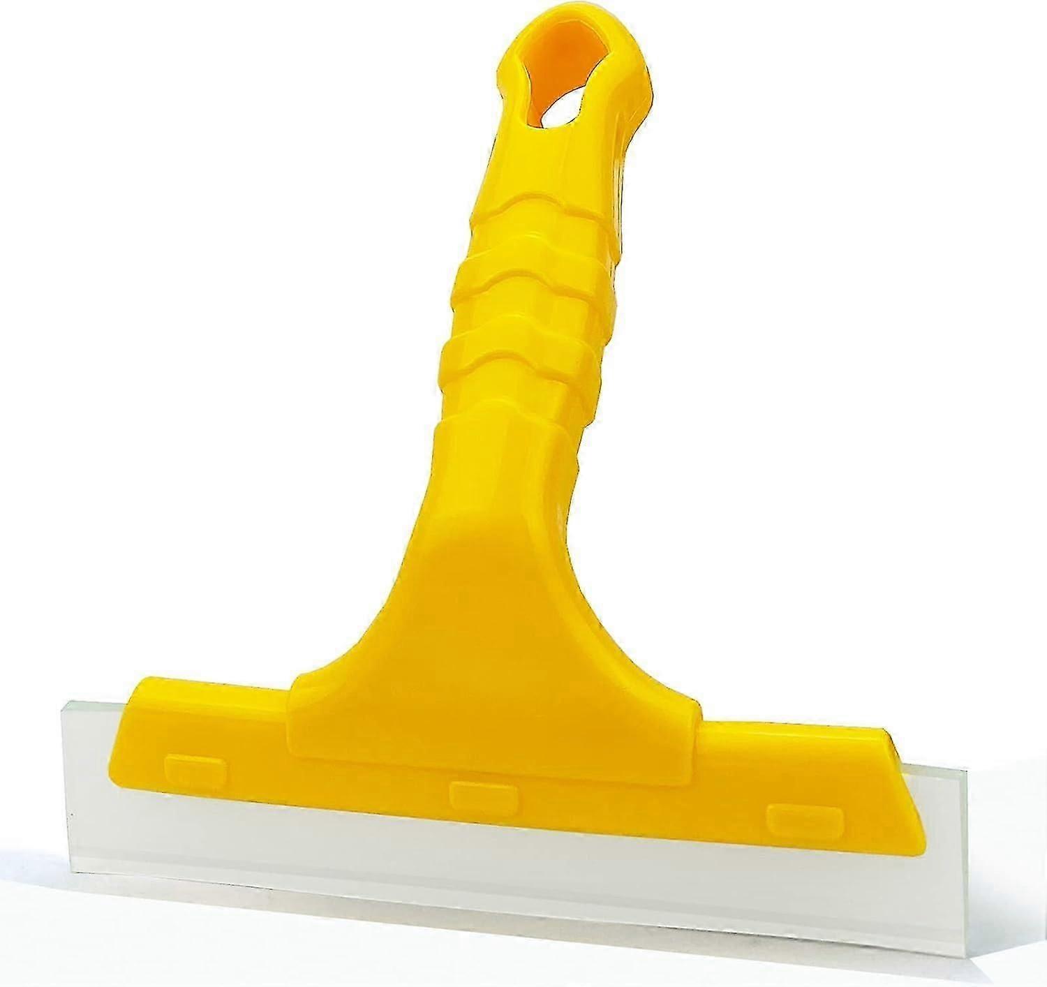 Plastic Small Squeegee for Glass, Silicone Squeegee for Window, 15.5 x 14cm, 1Pack