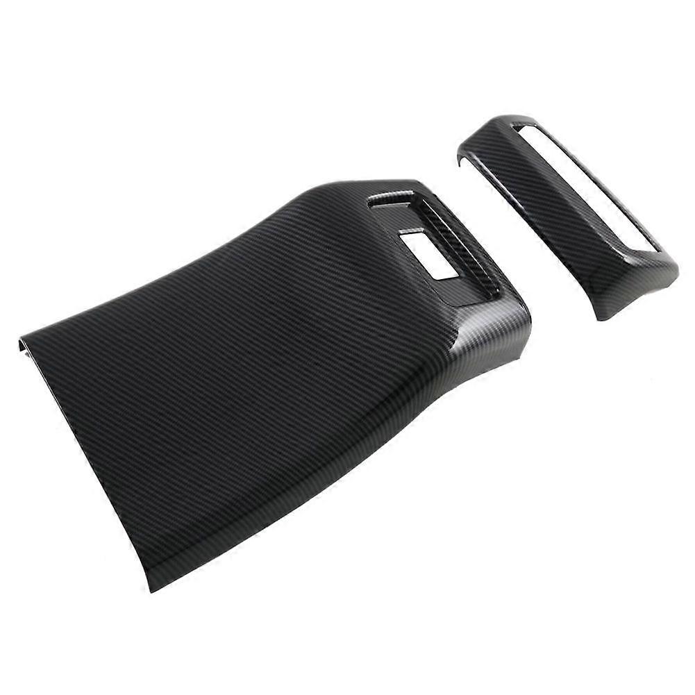 For 2024 ABS Carbon Fiber Rear Air Outlet Vent Frame Cover Trim Accessories