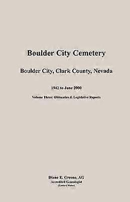 Boulder City Cemetery Volume 3