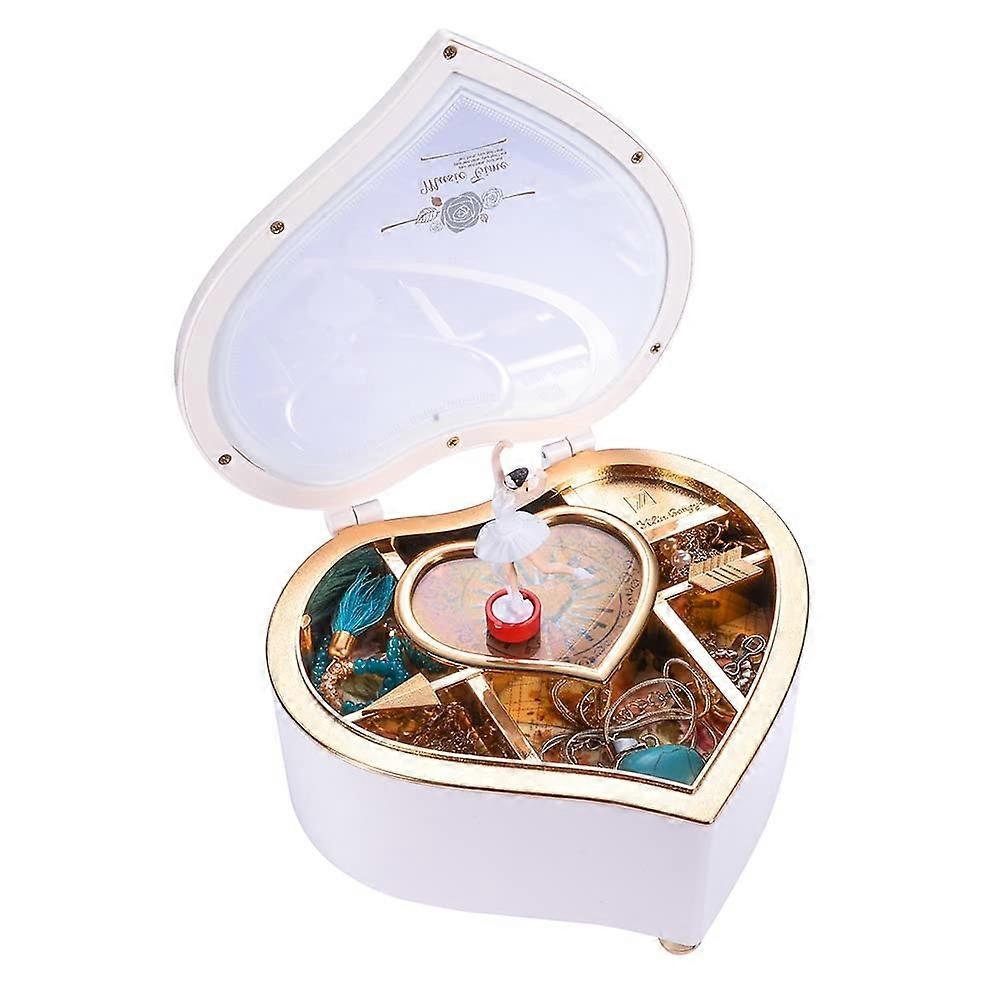 Heart Musical Jewellery Box, for Decor