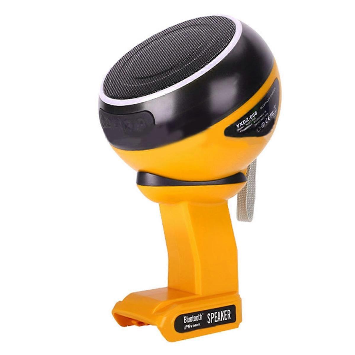 HIFI Bluetooth Speaker for 18V-20V Battery with RGB Portable Audio