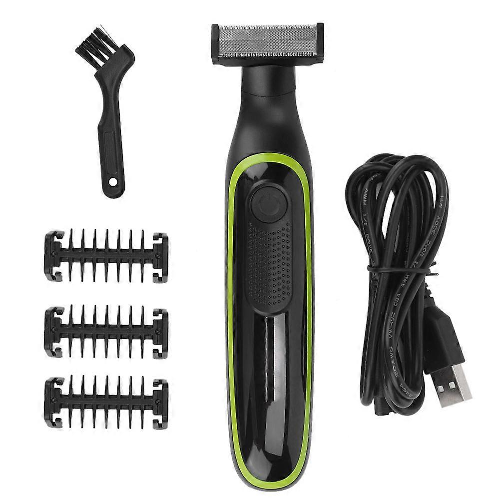 Professional USB Charging Electric Shaver Beard Clipper Trimmer with Limit Comb