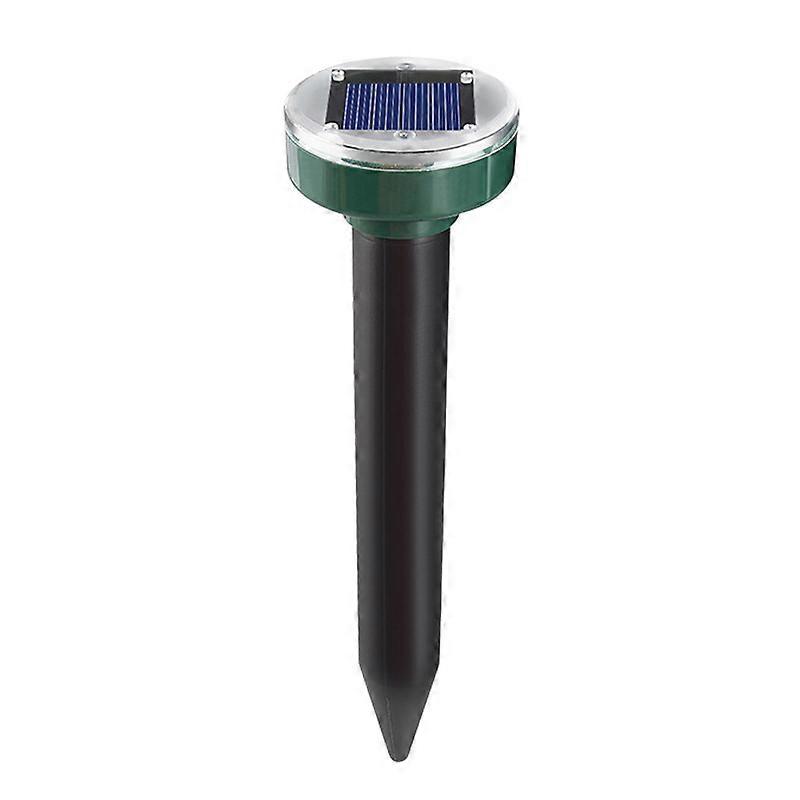 Solar Mole Repellent Rat Pest Repeller Waterproof Solar Powered Stakes for Garden Yard Outdoor Use