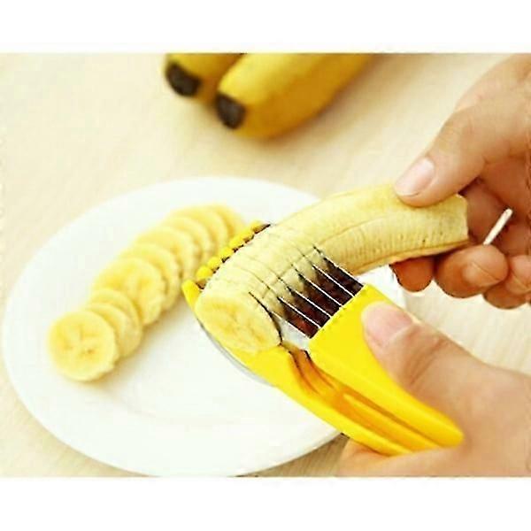 Banana cutter - Slice bananas Yellow