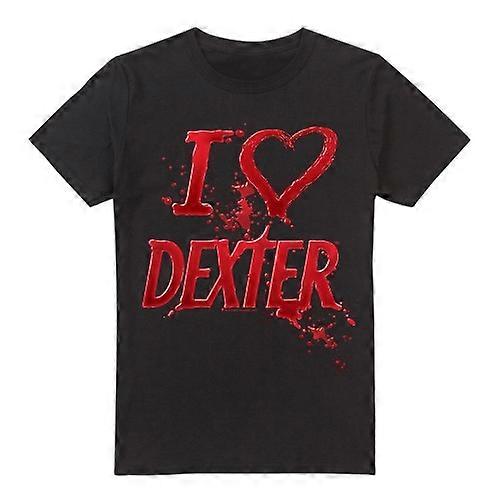 Dexter Mens I Heart Dexter T-Shirt
