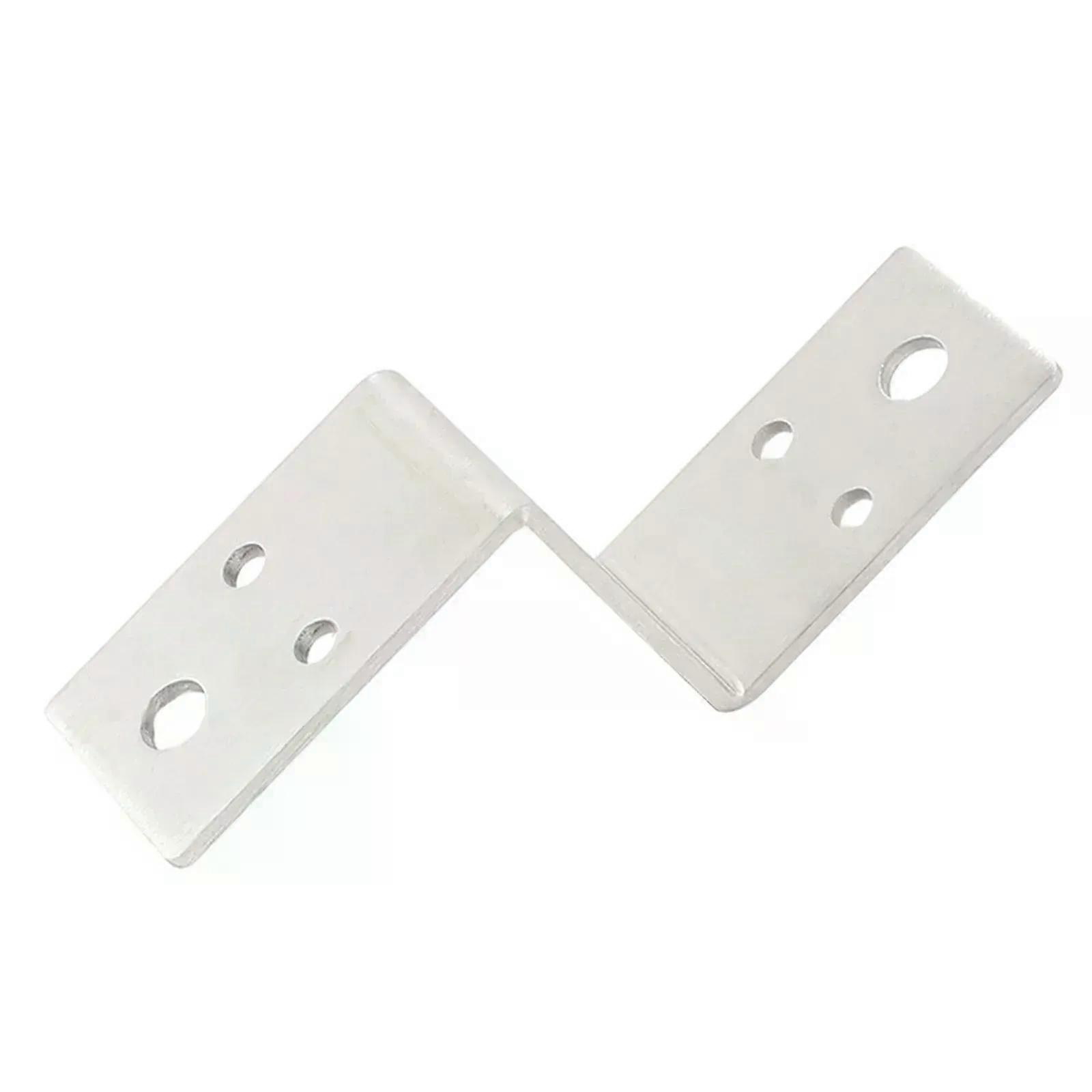 Stainless Steel Z-shaped Corner Fixed Connector 25MM For Hanging Cabinets Thickened Widened Trapezoidal Fixed Connector