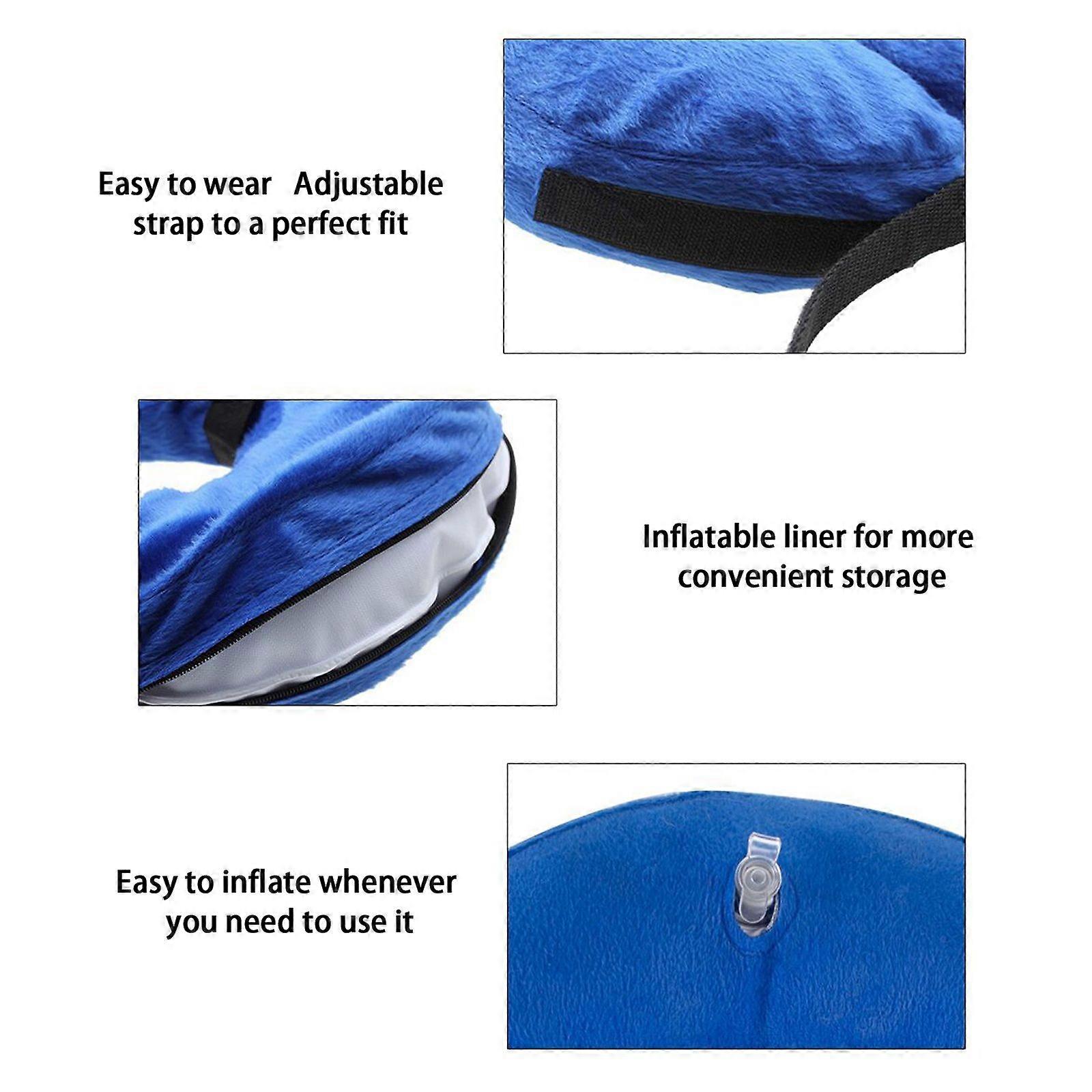 Soft Pet Recovery Collar for After Surgery Pet Inflatable Collar Elizabeth Collar Dog & Cat Collar