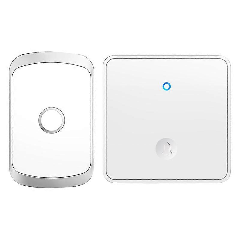 CACAZI FA50 Home Smart Wireless Doorbell Set Transmitter/Receiver Self-Powered Doorbell (86 Large